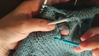 How to fix drop stitches or mistakes many  rows below.