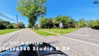 Insta360 Studio & X4 360 Camera | NOT A Review