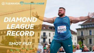 Joe Kovacs breaks series record to win Diamond League Final in Zurich - Wanda Diamond League 2022