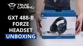 Unboxing the GXT 488 Forze-B Gaming Headset for PlayStation®4