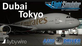 Emirates A380 | Dubai - Tokyo Narita | Real Airbus Pilot