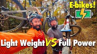 Can I keep up? Sampler vs Perkins Bro. E-bike edition!