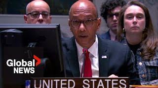 Israel-Gaza: US vetoes UN Security Council resolution on ceasefire