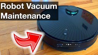 Regular robot vacuum maintenance (How to)