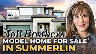 UNCOVER Toll Brothers: Alba Elite Model In Acadia Ridge Summerlin Las Vegas NV | Las Vegas NV Living