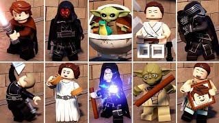 The Best/Funniest Character Idle Animations in LEGO Star Wars The Skywalker Saga (w/All DLC)