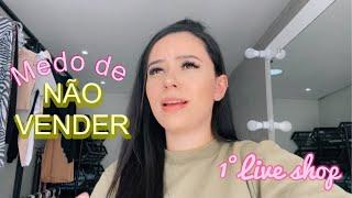 PREPARATIVOS para PRIMEIRA LIVE SHOP DA MINHA LOJA! 