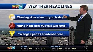 Iowa weather: Extreme heat sets in after thunderstorms move out