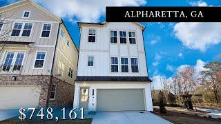 NEW CONSTRUCTION |  HOME FOR SALE IN ALPHARETTA, GA | 4 BEDROOMS
