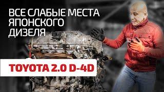 Why are there so many problems in the Toyota 2.0 D-4D (1AD-FTV) diesel? Subtitles!