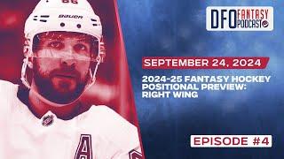 2024-25 Fantasy Hockey Positional Preview: Right Wing