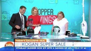 TODAY Shows week of bargains Day 1 Kogan with Savvy Shopaholic Jo Munro