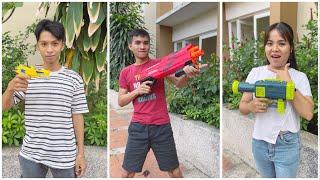 NOOB Gun vs PRO Gun vs HACKER Gun  Su Hao #shorts  by LNS vs SH