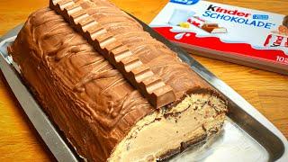 KINDER BUENO CAKE - NO BAKE | BETTER THAN ORIGINAL |  RECIPE