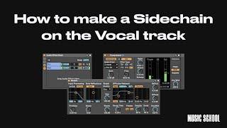 Sidechain reverb on the Vocal track in Ableton Live