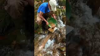 Joe testing Gold Hog Sluice for first time