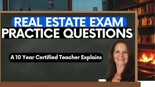 How To Pass Your Real Estate Exam: Real Estate Exam Practice Questions