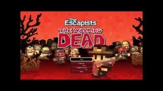 The Escapists: The Walking Dead Walkthrough part 1 Outside of Hospital - Full Game