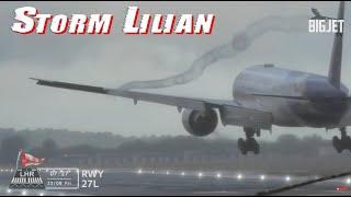 LIVE: Windy London Heathrow Airport #StormLilian