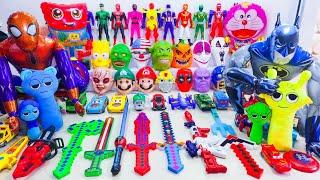 Marvel's Spider-Man series Unboxing, Spider-Man action dolls, glowing Spider-Man electric toy gun