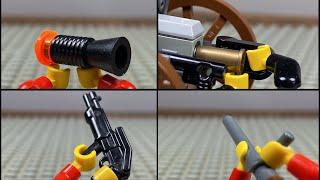 Lego first person stop motion weapons tests part 4