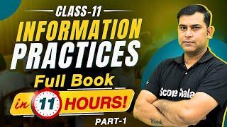 Class 11 Informatic Practices (IP) Full Book: ALL Chapter Revision in One Shot [2024-25] - Part 1