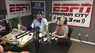 104.3 ESPN Panama City Karlos Williams interview