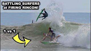 SURF FIGHT at FIRING RINCON! (1vs 1)