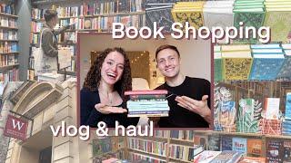 book shopping in a lovely English city (& a haul) // Across the Pond ep.1