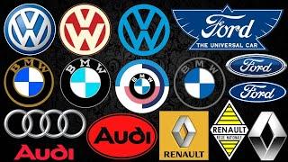 Evolution of the World's Most Iconic 30 Car Logos: A Journey Through Time