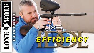 Luxe Idol Efficiency Test | How many pods? | Lone Wolf Paintball