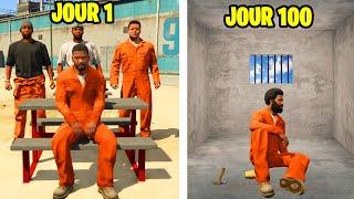 J'AI PASSÉ 100 JOURS EN PRISON SUR GTA 5 !