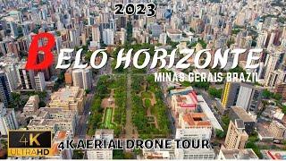 BELO HORIZONTE 2023  4K UHD Aerial Drone | Minas Gerais Brazil