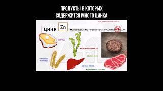 Продукты в которых содержится много цинка #устрицы #цинк #водоросли #питание