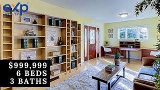 $999,999 House Tour | 3,735 SF | 6 Bedrooms | 3 Bath | Portland, Oregon