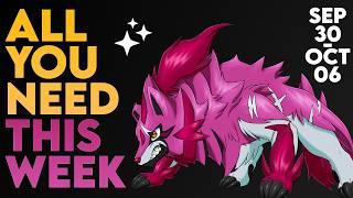 This Week in Raids & Events | Shiny Zamazenta & Galarian Birds | Sep 30 - Oct 6 in Pokémon GO (2024)