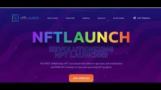 NFTLaunch is the FIRST Deflationary Marketplace Lunching on Sep 3rd with a Potential of 100 to 1000X