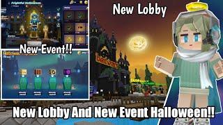 New Halloween Lobby and New Event In Bedwars!! [Blockman Go Bedwars]