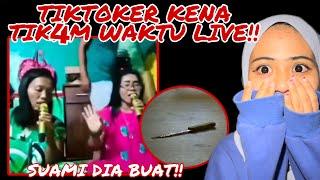 VIRAL TIKTOKER KENA TlKAM WAKTU LIVE‼️ OLEH SUAMI SENDIRI!!