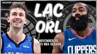 LA Clippers vs Orlando Magic Full Game Highlights | Nov 20 | 2025 NBA Season