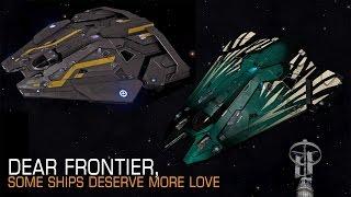 Elite: Dangerous. Dear Frontier, some ships deserve more love