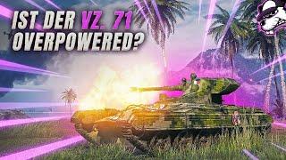 Ist der VZ. 71 Tesak overpowered? [World of Tanks - Gameplay - Deutsch]