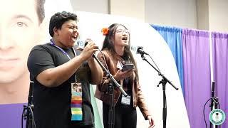 Harmony Helper stage - BroadwayCon 2020