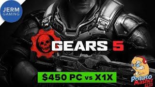 Budget PC vs Xbox One X - Gears of War 5