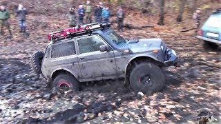 Турбо Нива в деле!!! Что лучше, стратегия водителя или подготовка внедорожника?