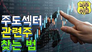 주식 테마 관련주 찾는 2가지 방법