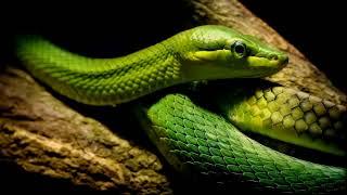 Green Snakes in the Wild || Wild Snake Short Video || Wild Animals 4k #wildlife #shorts