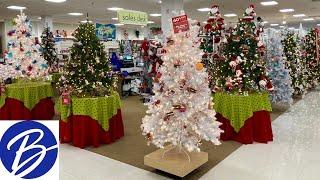 BOSCOV'S CHRISTMAS TREES CHRISTMAS DECORATIONS ORNAMENTS SHOP WITH ME SHOPPING STORE WALK THROUGH