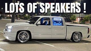 MY CREW CAB GETS A LOUD SOUND SYSTEM !