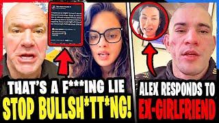 Nina Drama FIRES BACK at UFC FIGHTER! Alex Pereira RESPONDS to EX-GIRLFRIEND! Dana White FOOTAGE